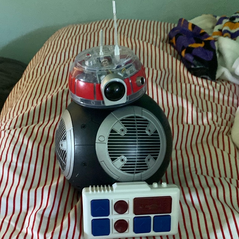 Star Wars Black and Red Droid Toy